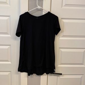 Oversized longer in back t-shirt